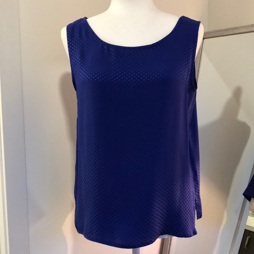 VTG 80’s PEARL C Silk Sleeveless Top